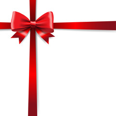 Red Ribbon Isolated