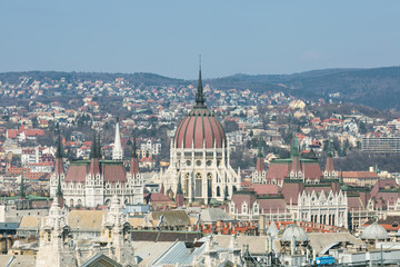 Fototapeta na wymiar Budapest, parlamento