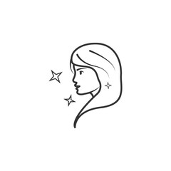 Woman icon. Element of woman makeup icon for mobile concept and web apps. Detailed Woman icon can be used for web and mobile