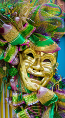 Decorations for Mardi Gras  
