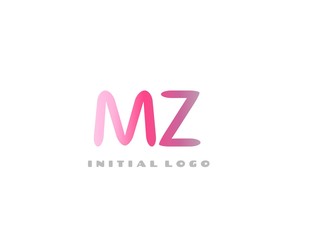 MZ Initial Logo for your startup venture
