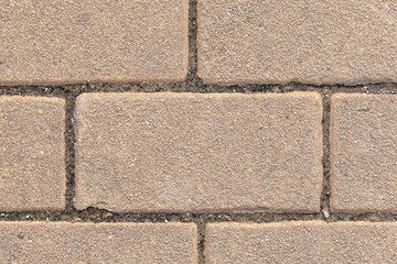 Detail of a paved floor