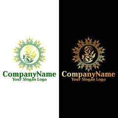 Fototapeta premium feminine logo letter S