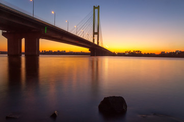Fototapeta na wymiar Sunset near the South Bridge