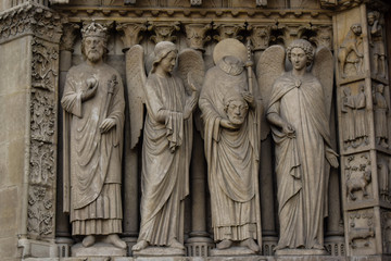 Fototapeta na wymiar Notre Dame, Paris, França.