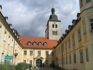Fototapeta na wymiar Kosterhof Kloster Plankstetten