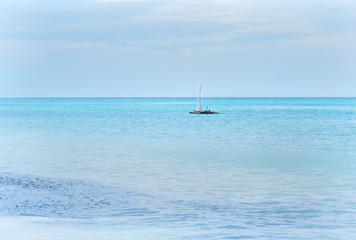 A lone fisherman