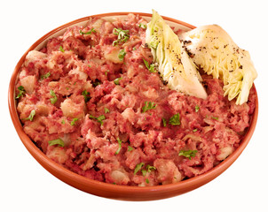 CORNED BEEF HASH CUT OUT