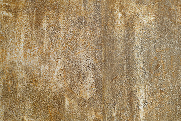 Rusty Painted Metal Plate. Texture, Background Series.