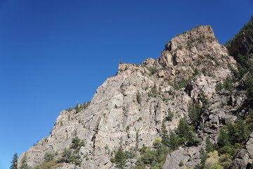 rock in the mountains