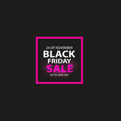 Beautiful black Friday background. advertising sales in stores and on the site. vector illustration. Black Friday Sale abstract background. Vector banners.