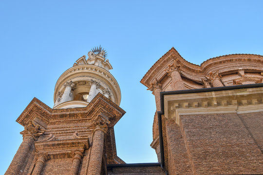 The Basilica of Sant'Andrea delle Fratte is a Catholic place of worship in the historic center of Rome.