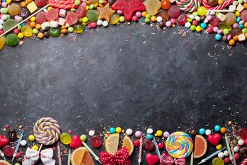 Wall murals Sweets Colorful sweets