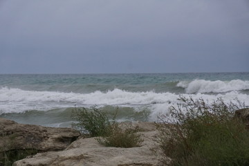 the Caspian sea the city of Aktau Kazakhstan