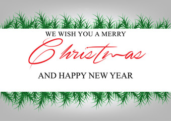 Christmas cards. Simple design.