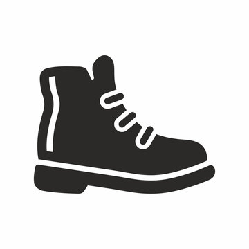 Industrial boot icon