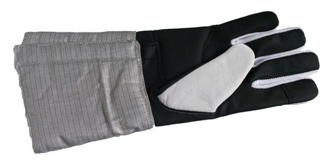 Fencing glove cut out