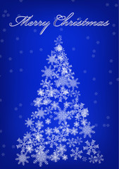 Fototapeta na wymiar Christmas cards. Simple design.