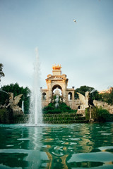 fountain in barcelona spain