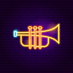Trumpet Neon Sign