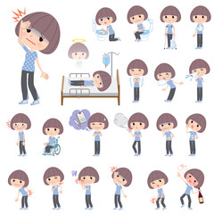 Mash hair women Sportswear_sickness