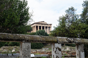 Hephaestus temple in Athens