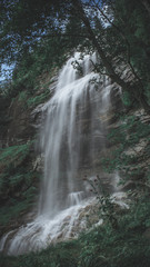moody waterfall