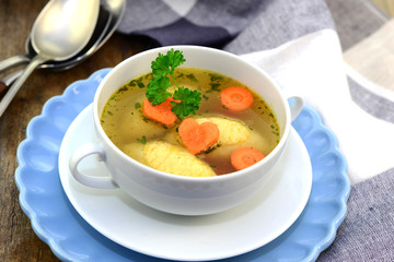 Grießnockerlsuppe 