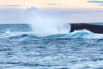 Fototapeta premium Wave on the beach