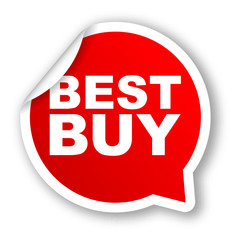 red vector banner best buy