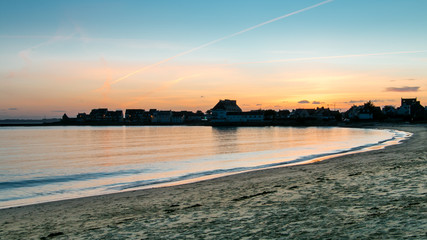 Obraz premium La plage de Larmor
