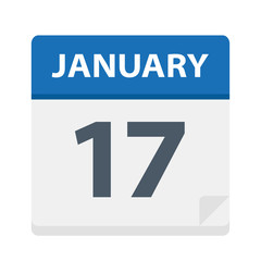 January 17 - Calendar Icon