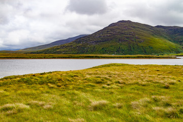 Mountain Landscape in Achill, Great Western Greenway trail