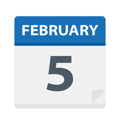 February 5 - Calendar Icon