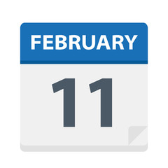 February 11 - Calendar Icon