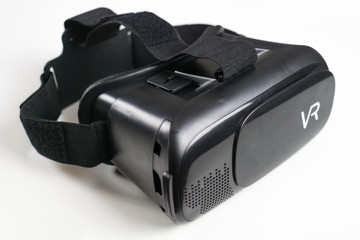 VR Headset on white background