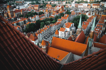 gdansk city centre landscape