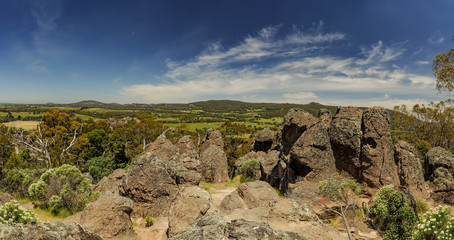 Hanging rock-a mystical place in Australia, Victoria