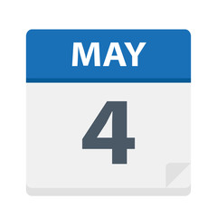 May 4 - Calendar Icon