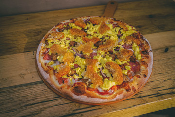 breakfast pizza