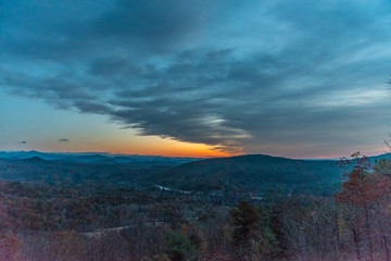 Fototapeta na wymiar Mountain Sunrise - 4