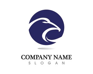 Bird wing Dove Logo Template vector illustration