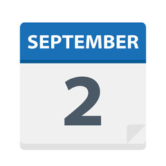 September 2 - Calendar Icon