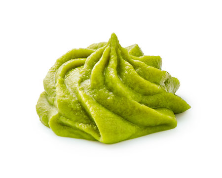 Wasabi Isolated On A White Background.