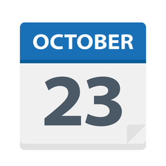 October 23 - Calendar Icon
