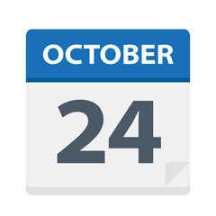 October 24 - Calendar Icon