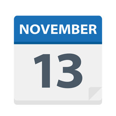 November 13 - Calendar Icon