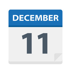 December 11 - Calendar Icon