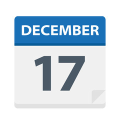 December 17 - Calendar Icon