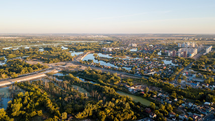 Suburb town riverland